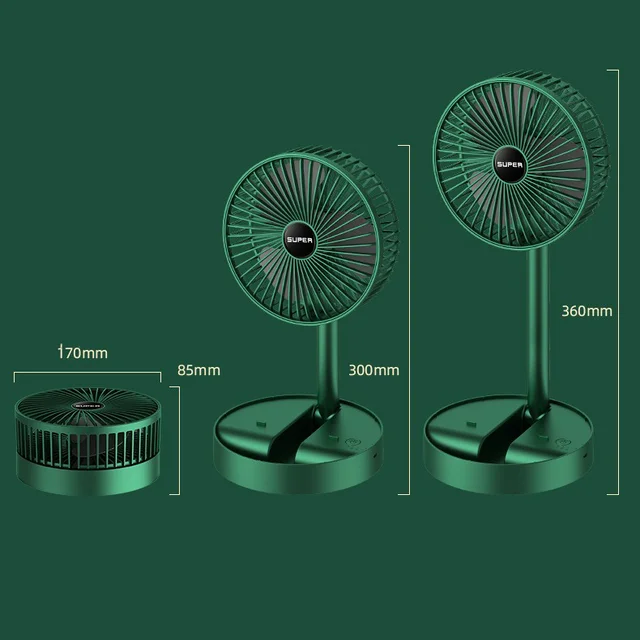 Foldable Rechargeable Fan